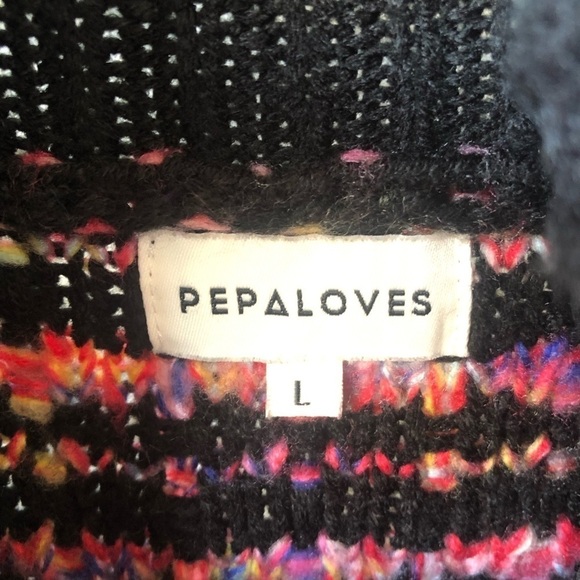 PEPALOVES Cowl Turtleneck Sweater - Picture 8 of 9